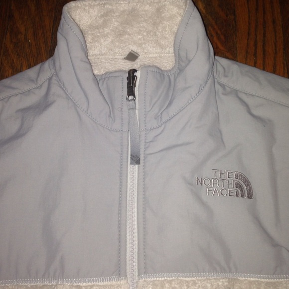 Gray north face jacket