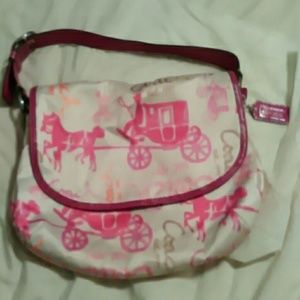 Authentic Coach Purse -Hard to find-Horse/carriage