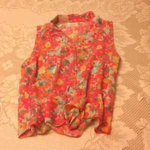 Tank top blouse from Pac-sun