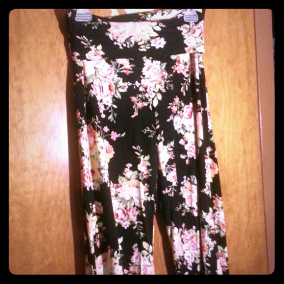 Floral pants