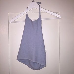 Brandy Melville knit Alyssa halter top (OS)