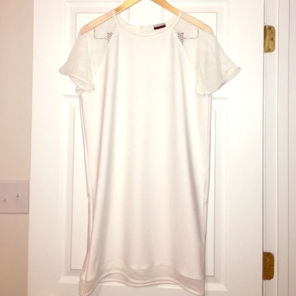 White Oversized Tee Dress