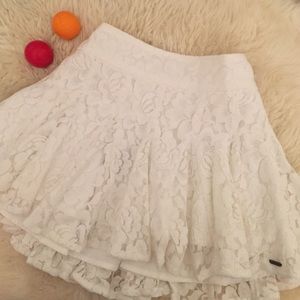 HOLD Abercrombie Lace Skater Skirt