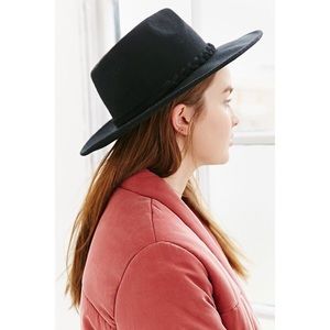 Wool Hat with Braided Detail