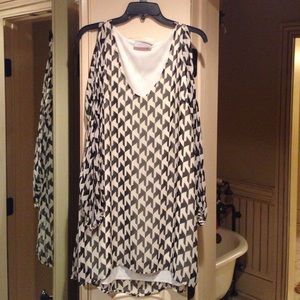 Houndstooth dress - Never worn!