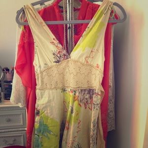 Yellew sundress from free people