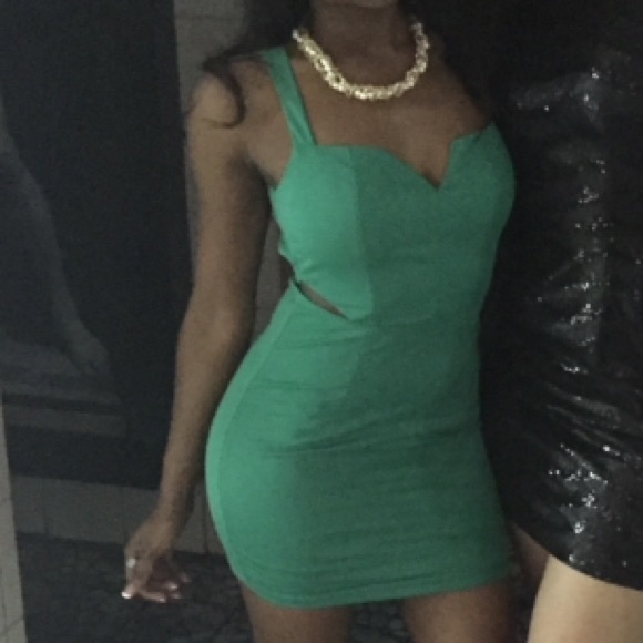 Green Bodycon dress