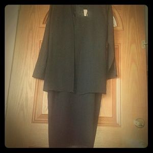 Two piece Formal Jacket Dress