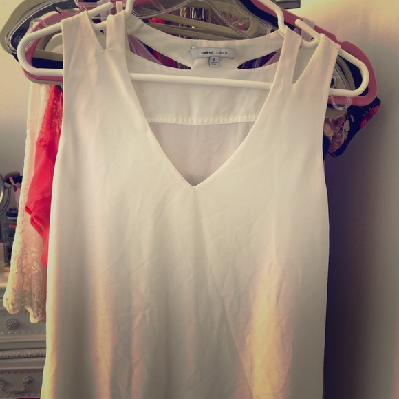 White tank top