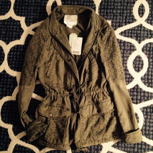 Anthropologie anorak jacket xs