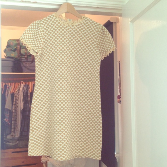 Cutest vintage Italian mod dolly dress - Picture 1 of 4