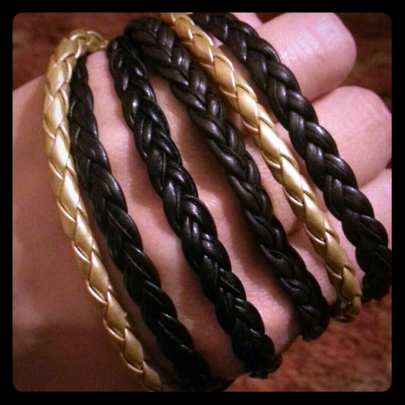 Leather bracelet bands