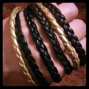Leather bracelet bands