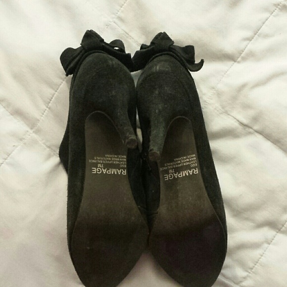 RAMPAGE size 7 Short black boots 💜 - Picture 2 of 3