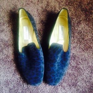 Jimmy Choo leopard flats