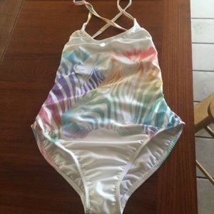 Rainbow Hue Wildfox Swimsuit