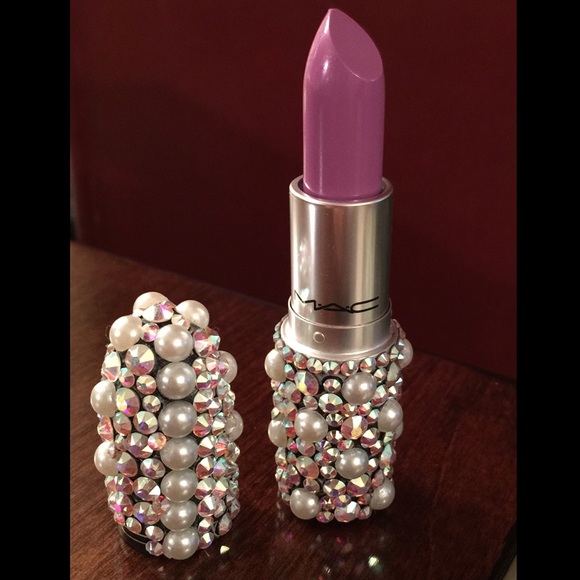 Blinged out Mac lipstick