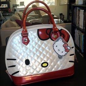 Hello kitty loungefly purse.