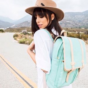 Teal backpack