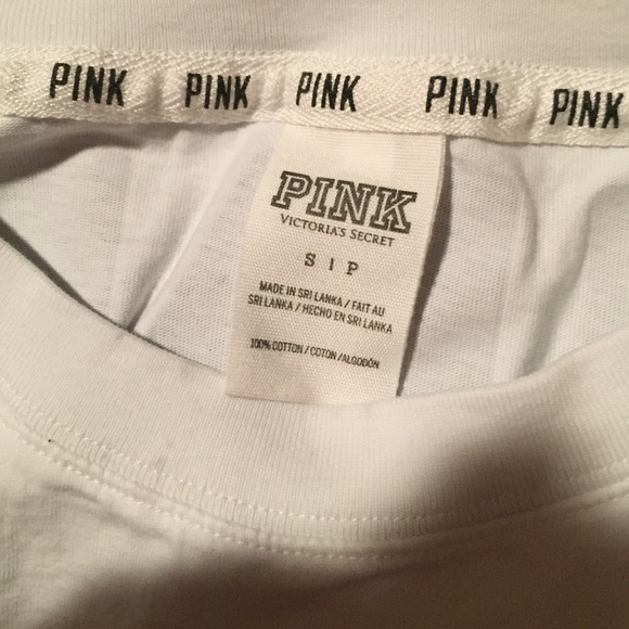 *VS PINK NWOT Ombré Crew (Blue/White)/Size: Small) - Picture 3 of 3