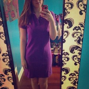 Ralph Lauren polo purple dress
