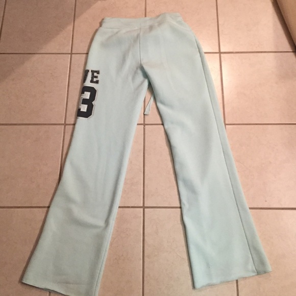 Rue 21 Mint-Colored Wide Leg/Loose Fit Sweatpants - Picture 4 of 4