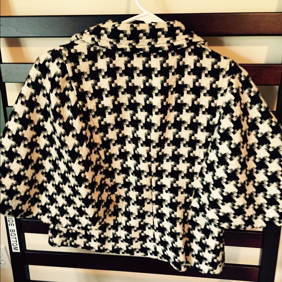 Sold! Karen Kane houndstooth jacket Sz s - Picture 3 of 4