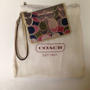 NWOT AUTHENTIC COACH WALLET ID