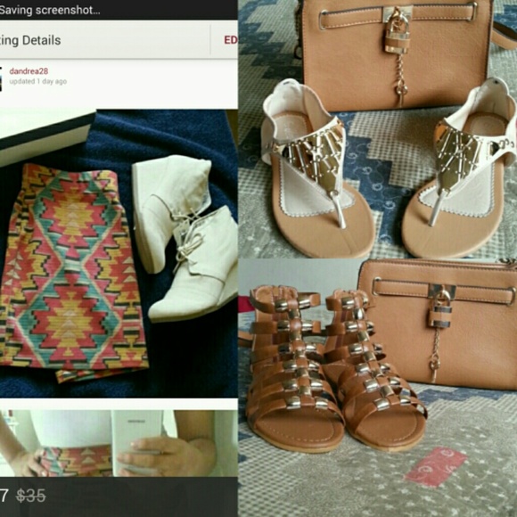 3 pairs of shoes 1skirt bundle for @silverline89