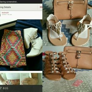 3 pairs of shoes 1skirt bundle for @silverline89