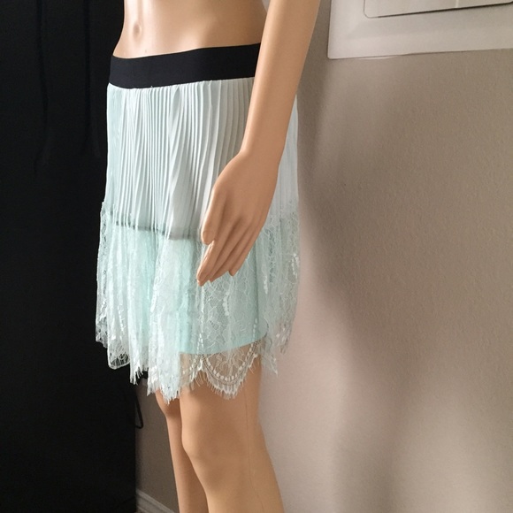 NEW💥! YORK mint and black midi skirt - Picture 4 of 6