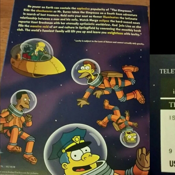 Simpson Comics " Supernova " - Picture 2 of 2