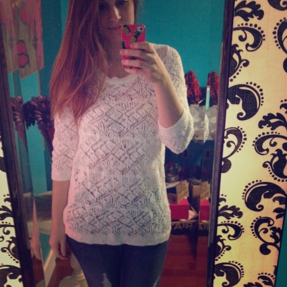 LC Lauren Conrad Sweaters - Lauren Conrad cream sweater