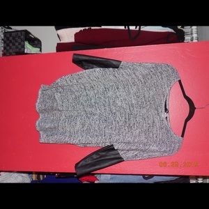High low sweater top