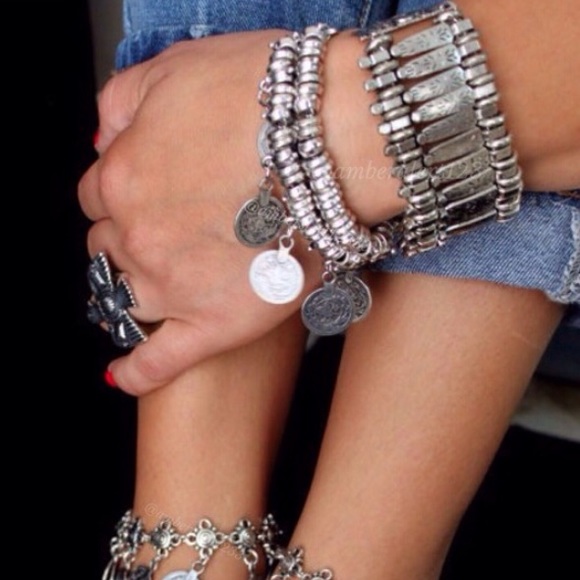 New Silver Turkish Bracelet - Reasonable offers - Picture 2 of 4