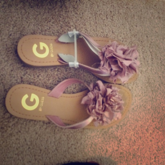 G by Guess flip flops