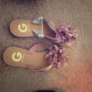 G by Guess flip flops