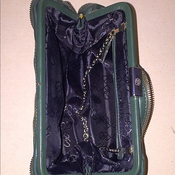 BCBGeneration Zip Ruffle Convertible Clutch - Picture 3 of 3