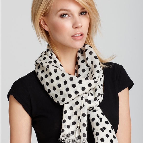 Kate Spade Framed Dot Scarf