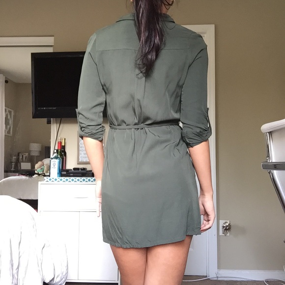 🚫SOLD in bundle🚫Old Navy green jacket or dress - Picture 4 of 4