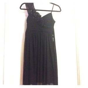 Black formal dress