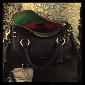 Dooney & Bourke Florentine Leather Satchel
