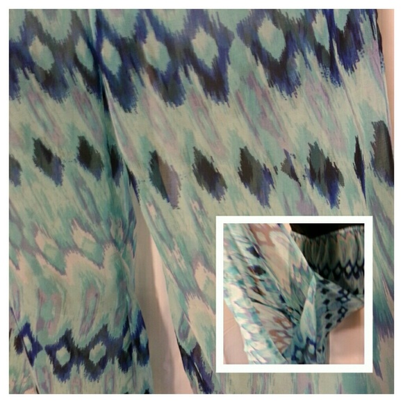 TU - Raviya Flowy Beach Coverup Pants - Picture 2 of 4