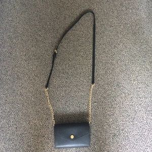 Black Michael Kors iPhone 5 cross body bag