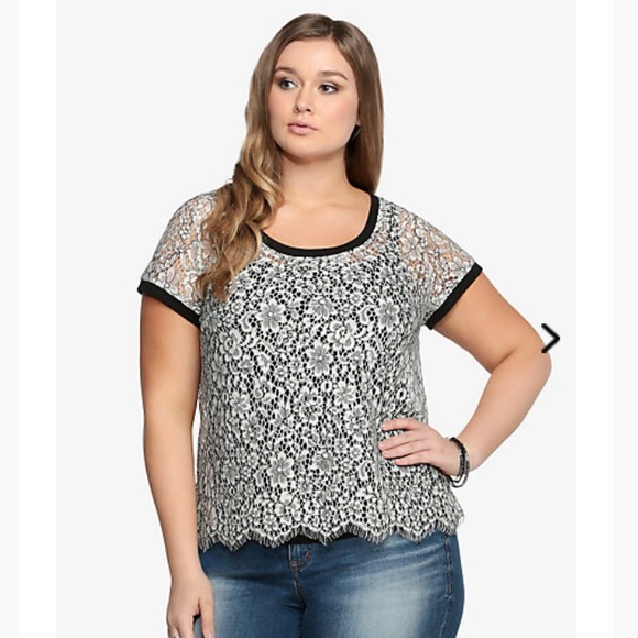 torrid Tops - Torrid Lace Top