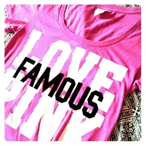Victorias Secret Pink Graphic Tee