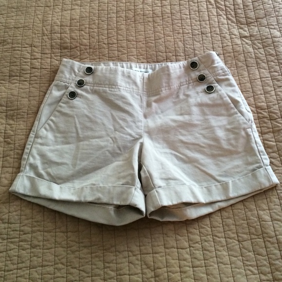 BR khaki cuffed shorts