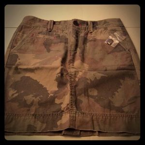 Army Green Fatigue Skirt