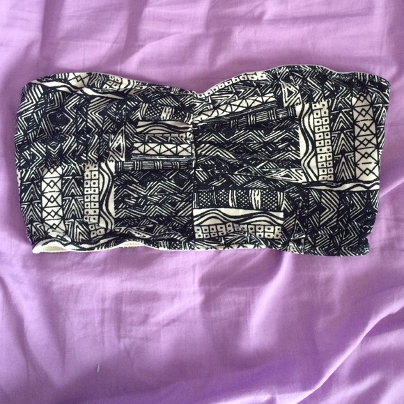Pacsun/Nollie Tribal Print Bandeau Never Worn