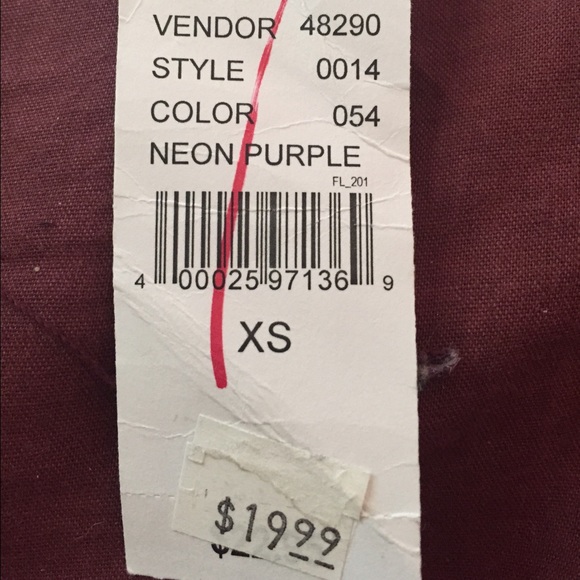 Purple Pacsun tank top - Picture 4 of 4